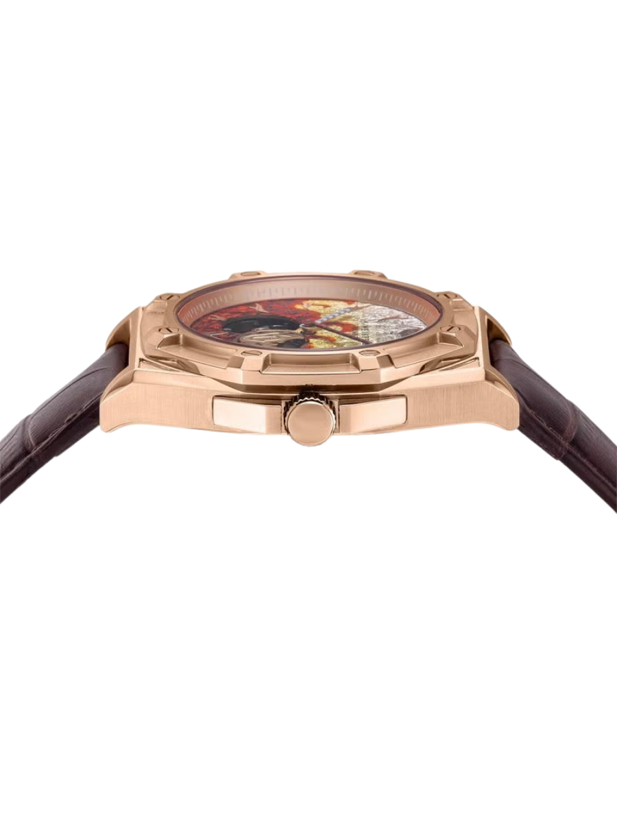 GARRACK SMS-43-KY-RK Demon Slayer x S-MEISTER Kyojuro Rengoku Automatic Watch
