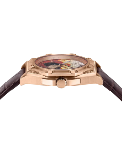 GARRACK SMS-43-KY-RK Demon Slayer x S-MEISTER Kyojuro Rengoku Automatic Watch