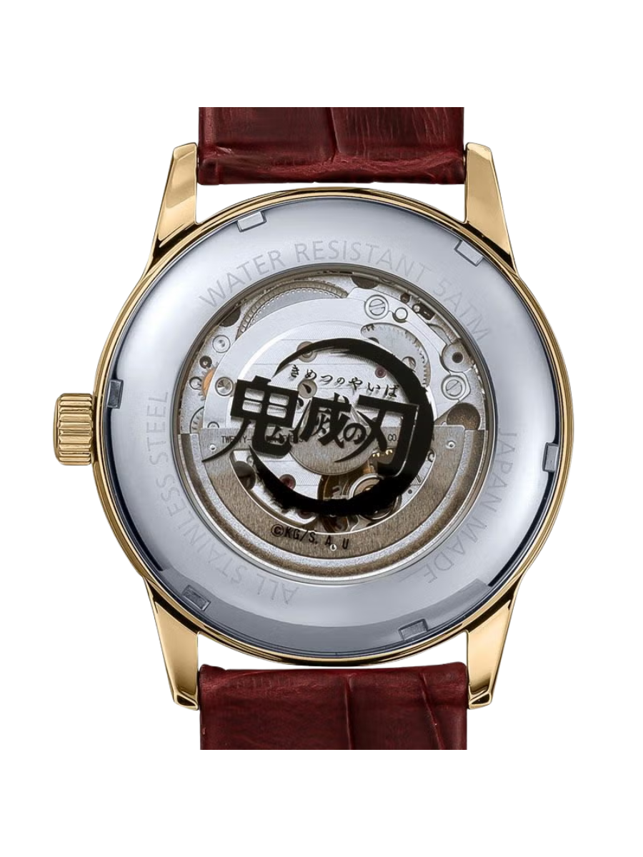 GARRACK SMS-40-KY-AZ Demon Slayer x S-MEISTER Zenitsu Agatsuma Automatic Watch