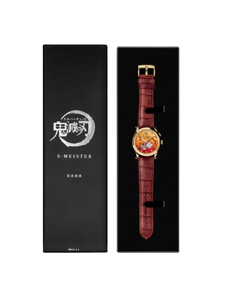 GARRACK SMS-40-KY-AZ Demon Slayer x S-MEISTER Zenitsu Agatsuma Automatic Watch