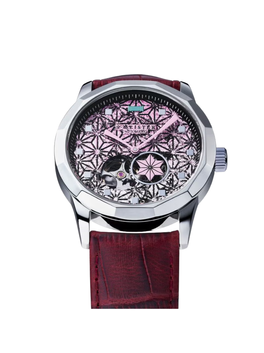 GARRACK SMS-40-KY-KN Demon Slayer x S-MEISTER Nezuko Kamado Automatic Watch