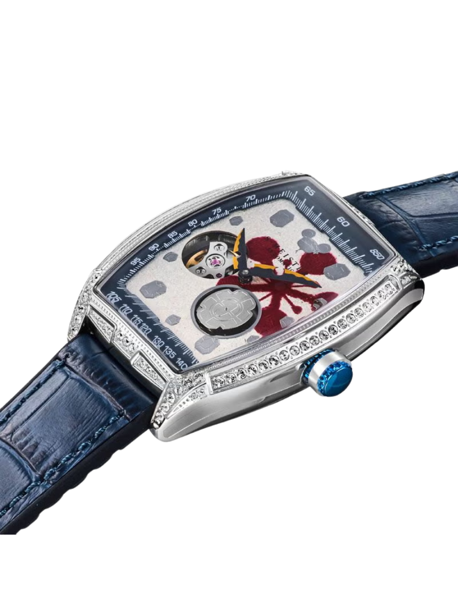 GARRACK SMS-47-KY-UT Demon Slayer x S-MEISTER Tengen Uzui Automatic Watch