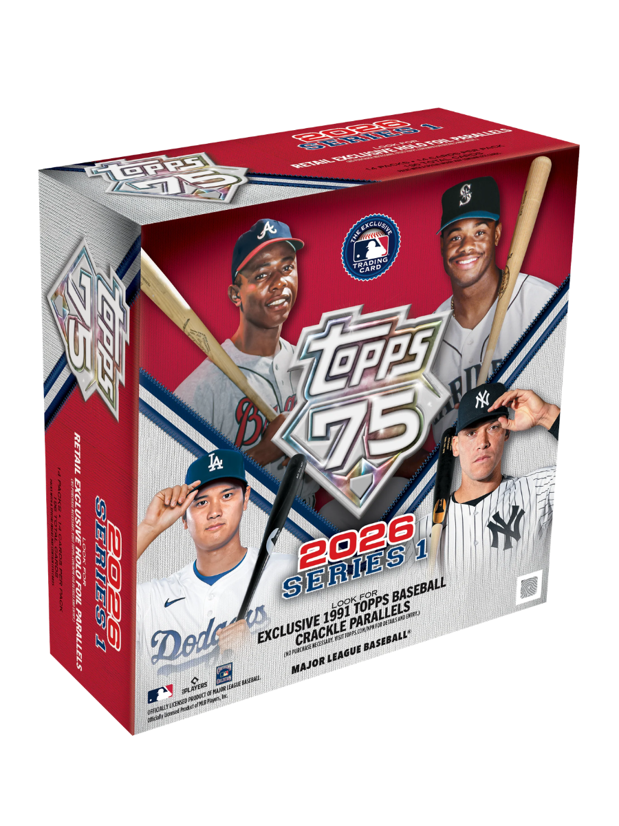2026 Topps Baseball Series 1 Mega Box（14 Packs）