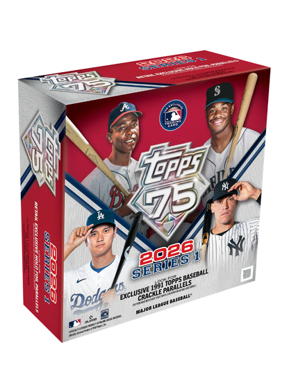 2026 Topps Baseball Series 1 Mega Box（14 Packs）