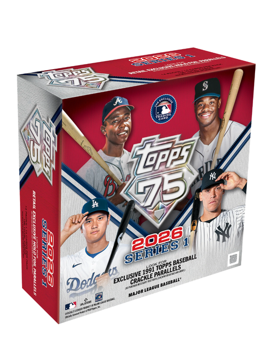 2026 Topps Baseball Series 1 Mega Box（14 Packs）