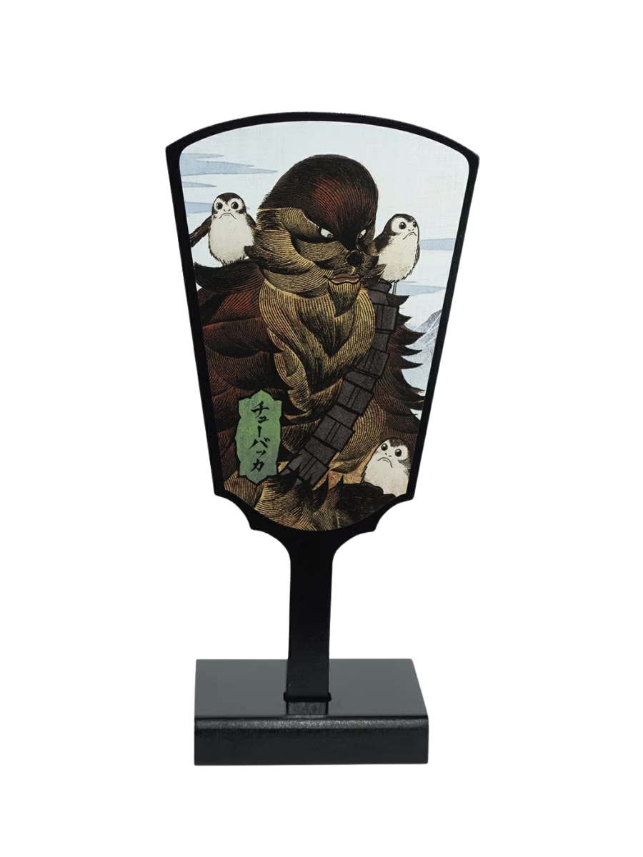 Star Wars Chewbacca Hagoita Paddle Ukiyo-e Style Decor