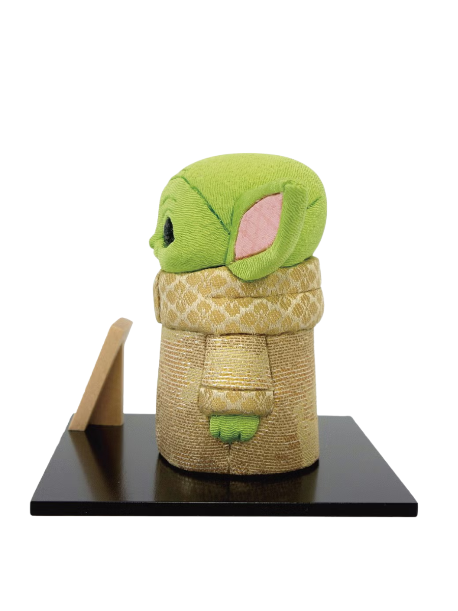 Star Wars The Mandalorian Grogu Kimekomi Doll Japanese Style Decor
