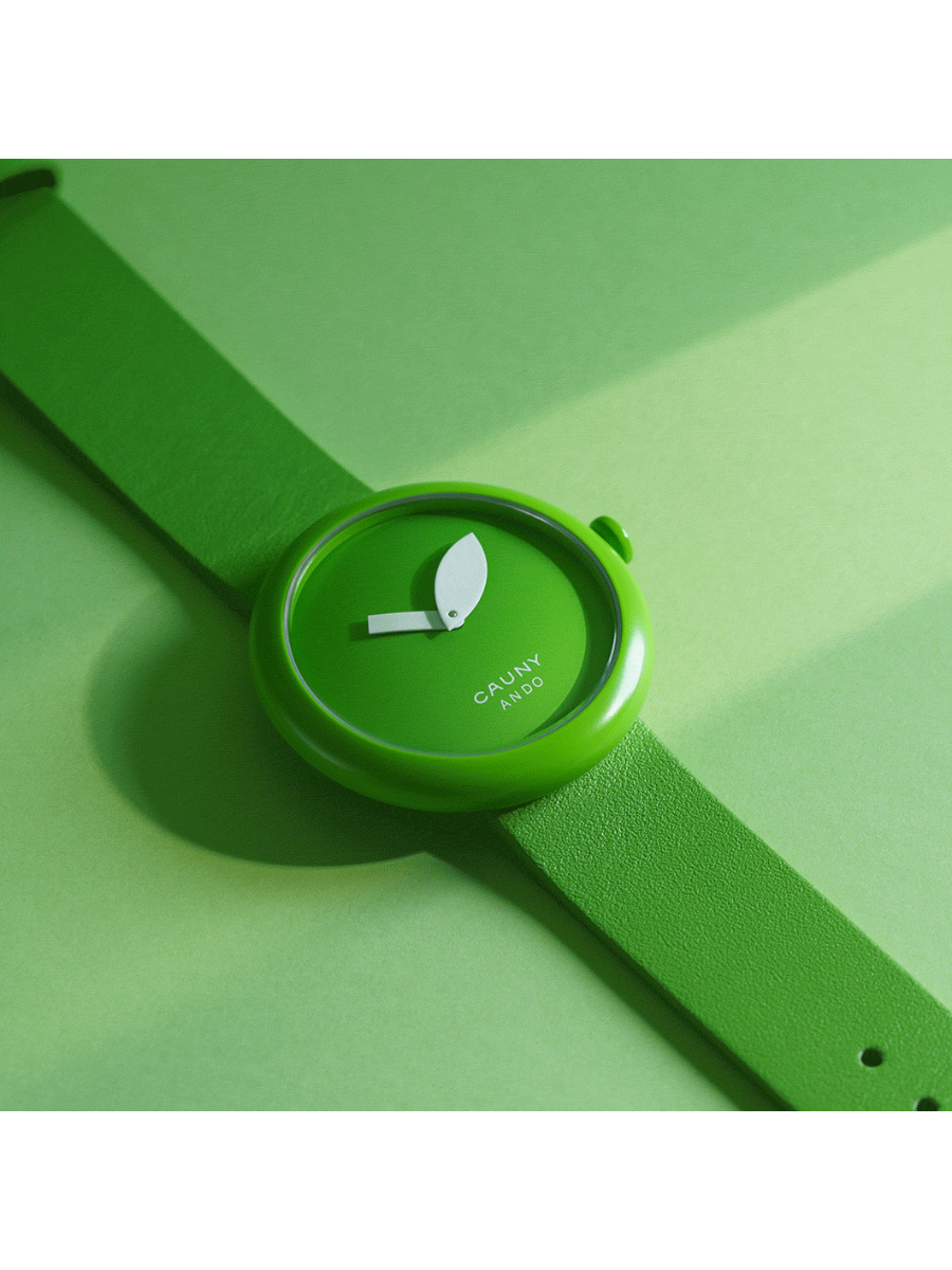 Cauny x Tadao Ando Green Apple Watch