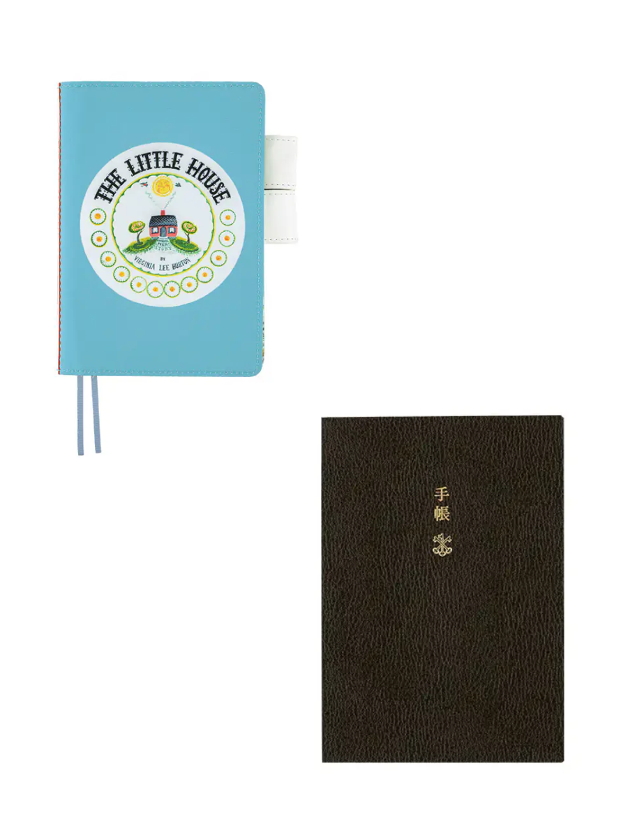 Hobonichi Techo 2027 A6 The Little House Planner Cover by Virginia Lee Burton Original Size