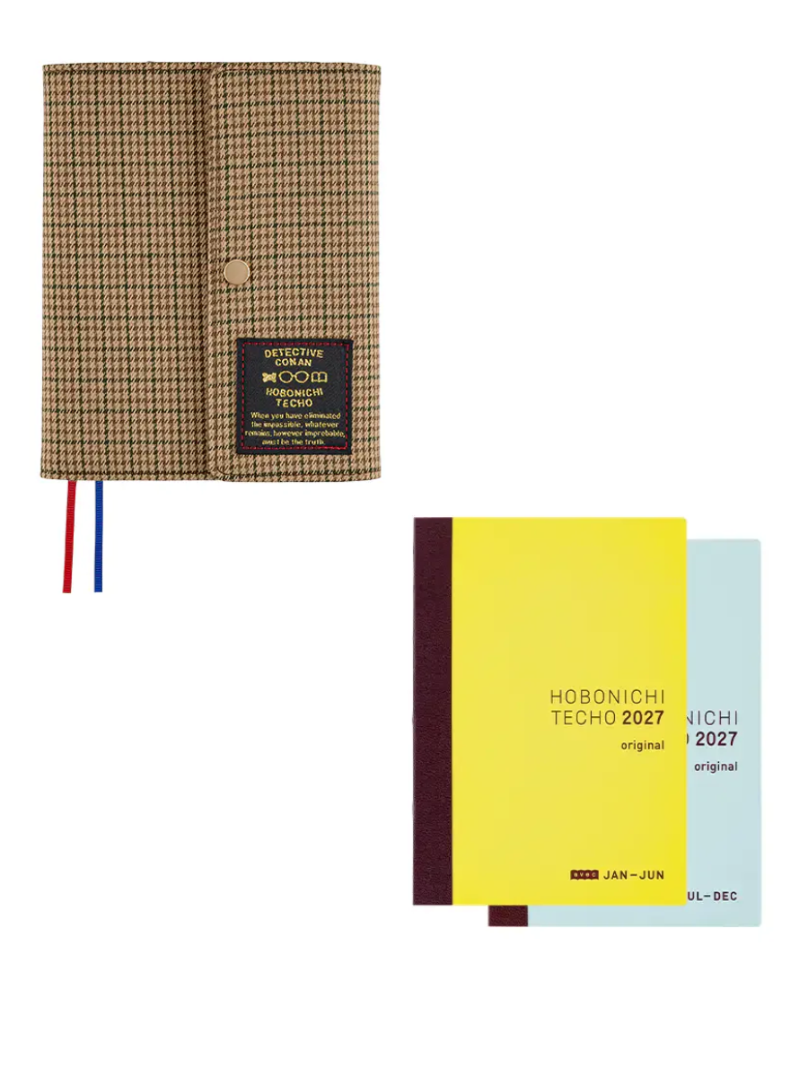 Hobonichi Techo 2027 Case Closed! Detective Conan Original A6 Planner Cover