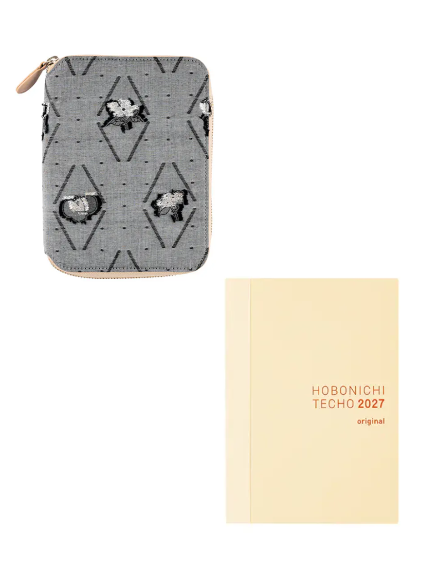 Hobonichi Techo 2027 PYT Tokyo in Bloom/Rabbits Original A6 Planner Cover
