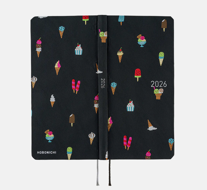 Hobonichi Techo 2026 Weeks Tie & Chief Happy Ice Cream Planner