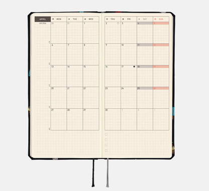 Hobonichi Techo 2026 Weeks Tie & Chief Happy Ice Cream Planner