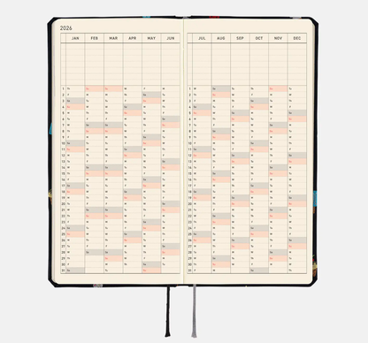 Hobonichi Techo 2026 Weeks Tie & Chief Happy Ice Cream Planner