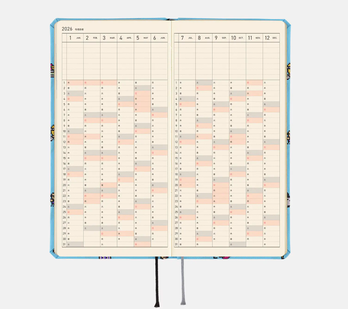 Hobonichi Techo 2026 Weeks Tamagotchi Everyone’s Tamagotchi Planner