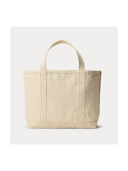 Ralph's Coffee Cotton Canvas Tote Bag with Embroidered Logo