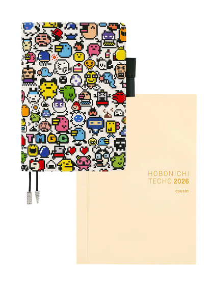Hobonichi Techo 2026 Tamagotchi Collaboration Planner Cover – Discover Tamagotchi