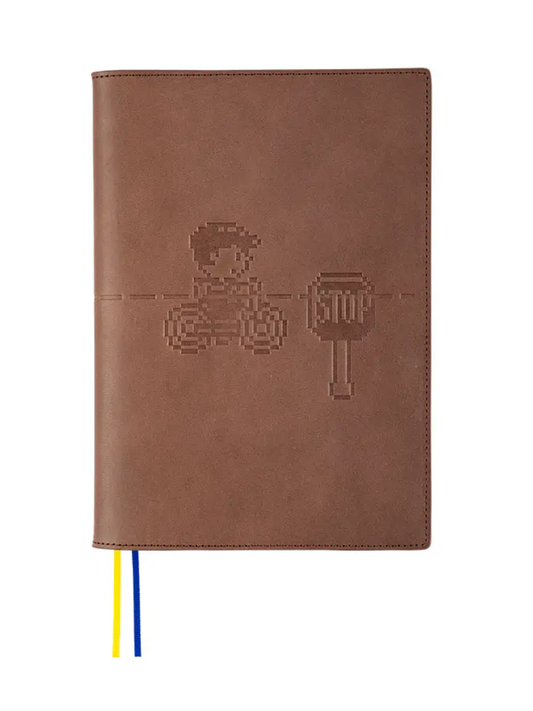 Hobonichi Techo 2026 MOTHER “Kurukuru Pedal” Leather Planner Cover A5
