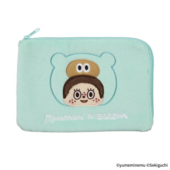 Sekiguchi Tanukyun x Monchhichi Multi-Pouch