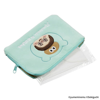Sekiguchi Tanukyun x Monchhichi Multi-Pouch