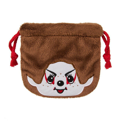 Sekiguchi Monchhichi x Kabuki Drawstring Bag 15cm Collaboration Pouch