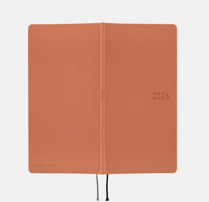Hobonichi Smooth Milk Cocoa Weeks Planner 2026 Japanese
