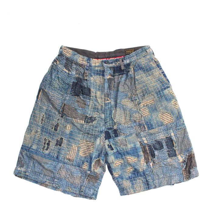 KAPITAL BORO IVY Indigo Shorts Pants