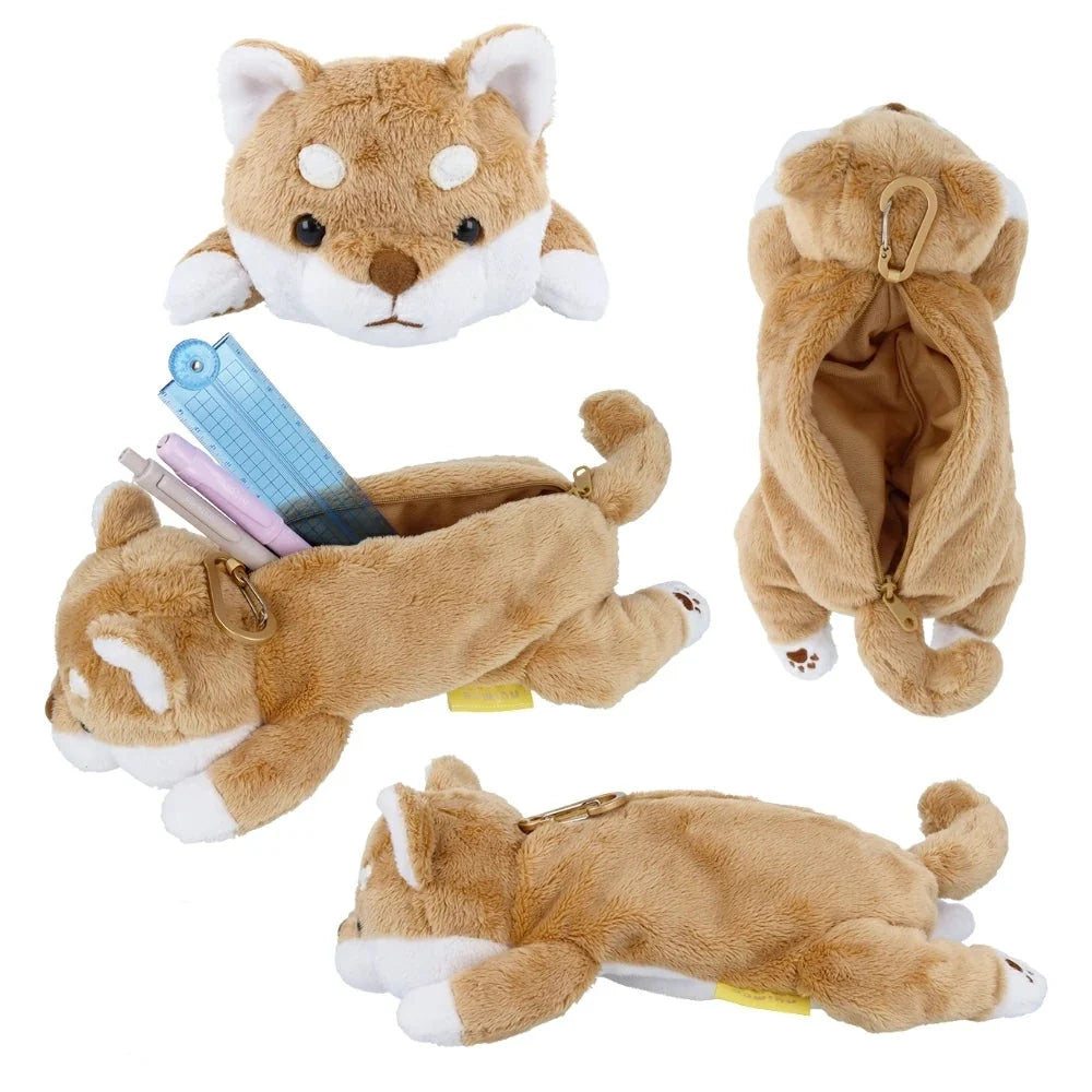 NuiMii 3 Plush Pencil Case Shiba Inu