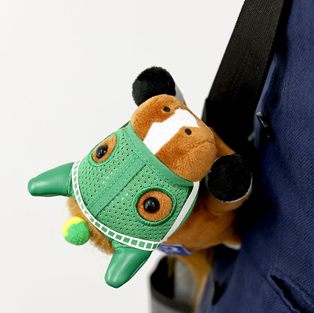 JRA Idol Horse Cling Mascot Silence Suzuka Plush