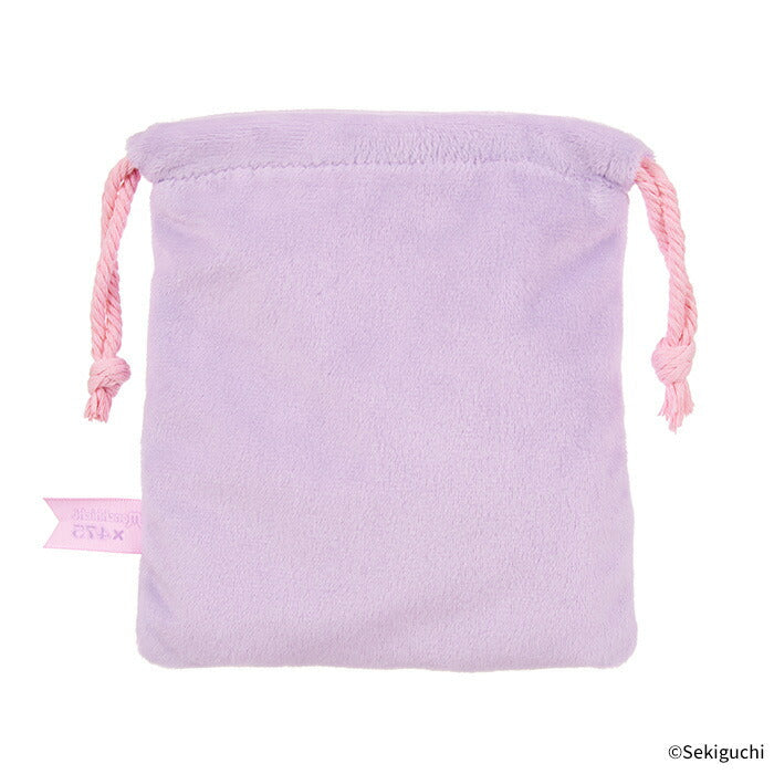 Sekiguchi Shinako x Monchhichi Drawstring Bag 17cm Collaboration Pouch