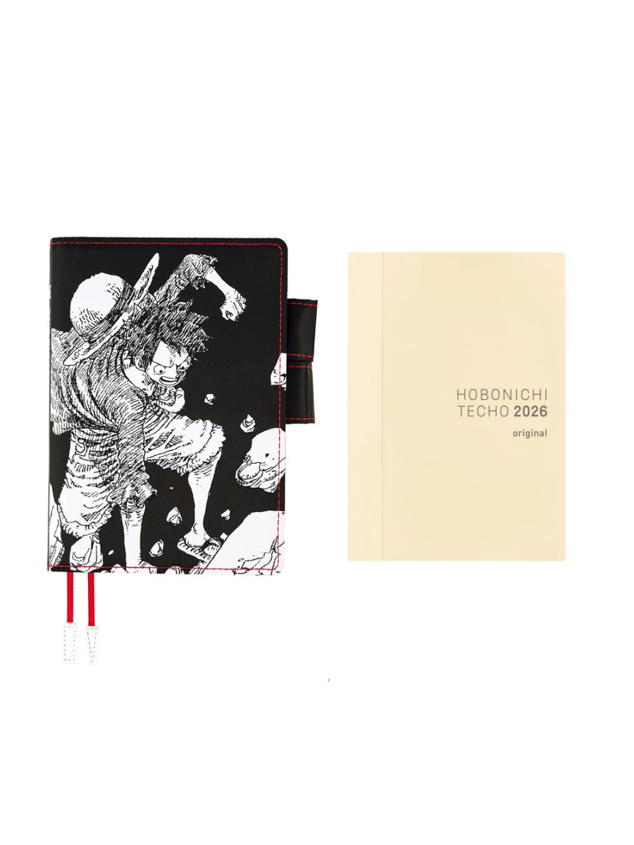 Hobonichi Techo A6 Cousin – ONE PIECE Magazine Straw Hat Luffy Planner + Cover