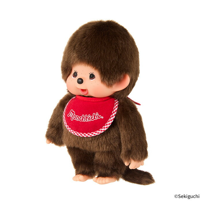 Sekiguchi Monchhichi Premium Standard Medium Brown Boy Plush Doll