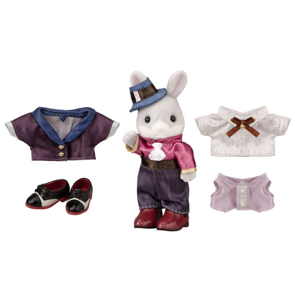 Sylvanian Families Cotton Rabbit Brother Linden Outfit
