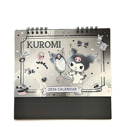 Kuromi 2026 Desktop Ring Calendar