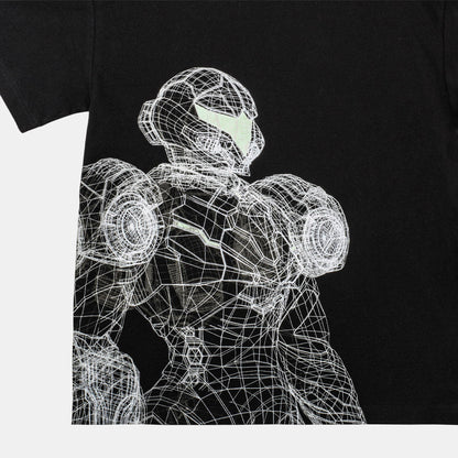 Nintendo Metroid Dread Glow-in-the-Dark Cotton T-Shirt