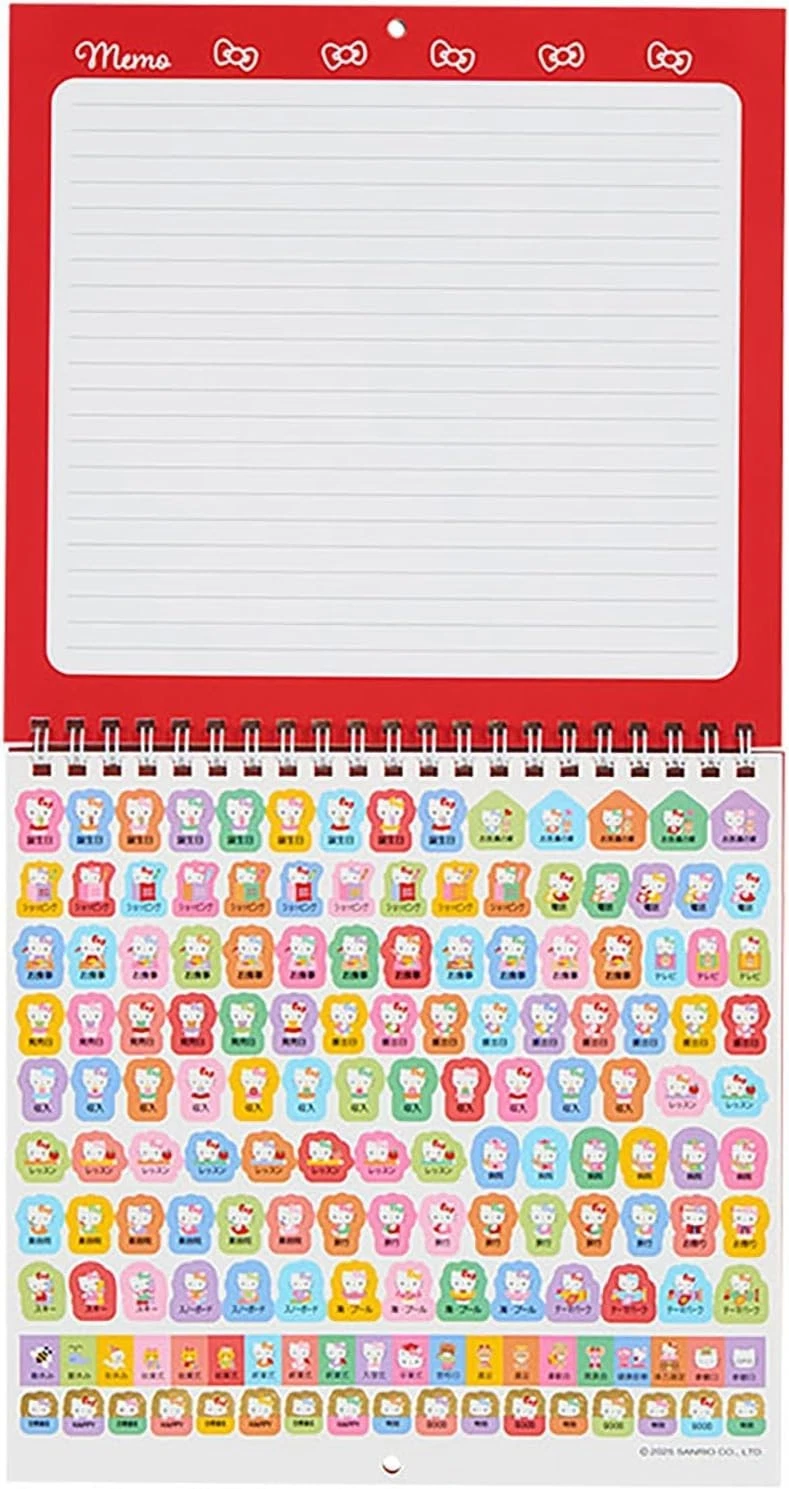 Hello Kitty 2026 Wall Calendar (Type M)