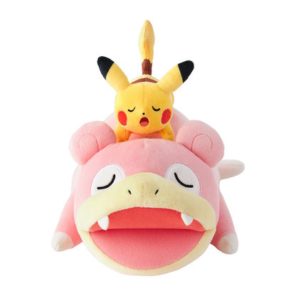 Pokemon Center Kagawa Slowpoke & Pikachu Plush