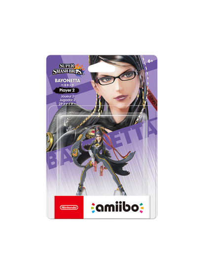 Amiibo Bayonetta【2P Fighter】(Super Smash Bros. Series)  Compatible with Nintendo Switch