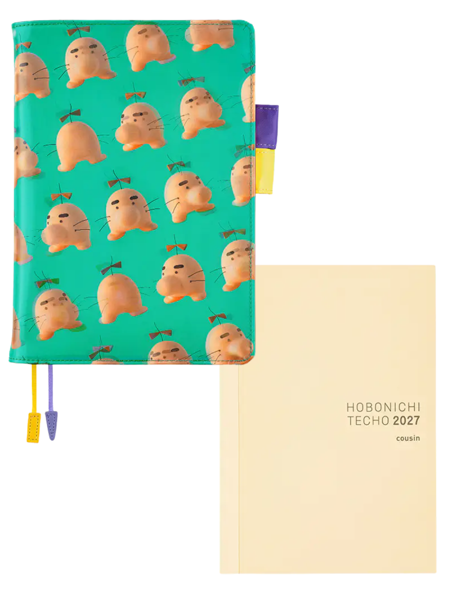 Hobonichi Techo 2027 Cousin A5 Planner Cover MOTHER Mr. Saturn Genki Genki