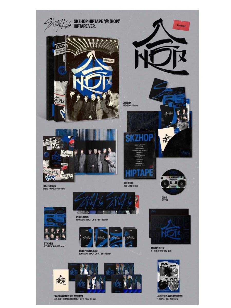 Stray Kids SKZHOP HIPTAPE 'HOP' [HIPTAPE VER.]