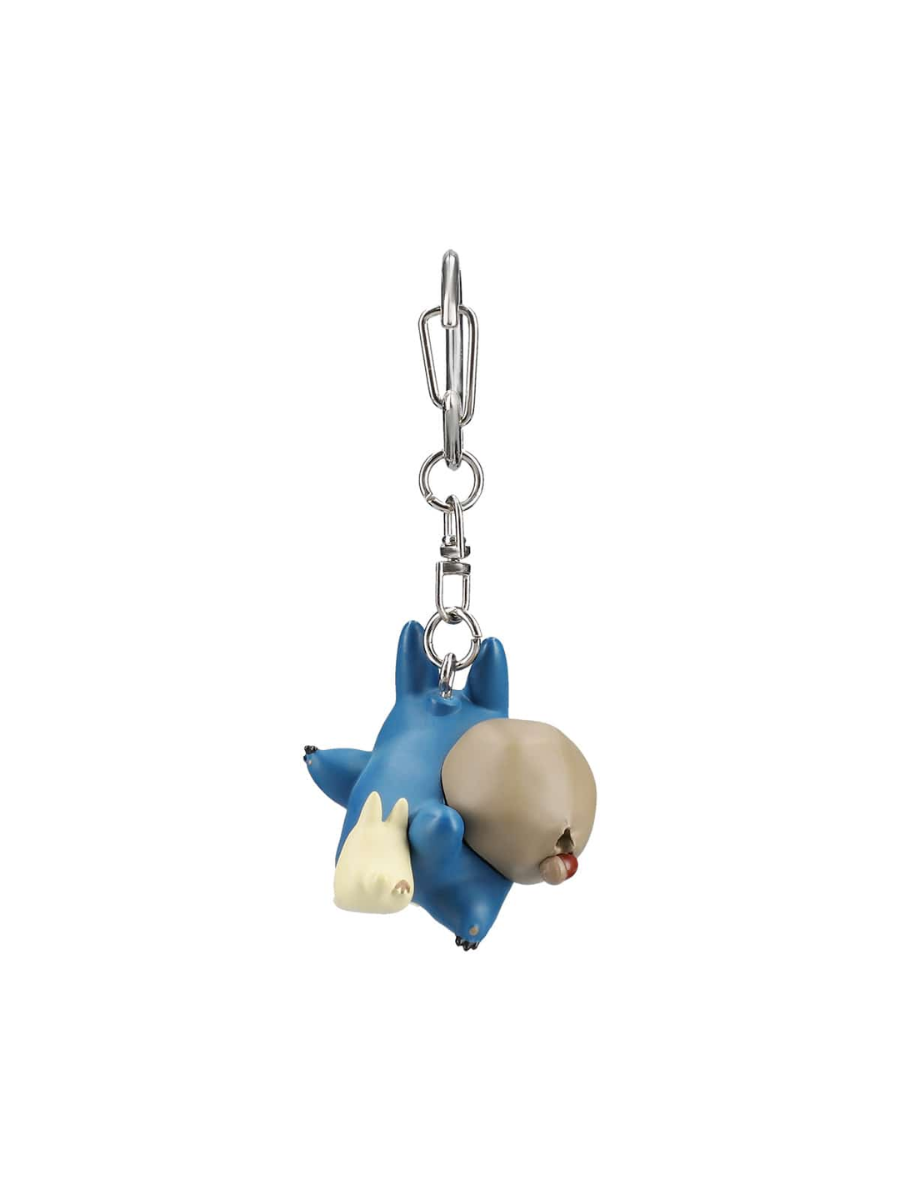 Totoro Style Keychain Medium Totoro and Small Totoro Character