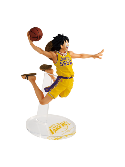 ONE PIECE × NBA MASTER STARS PIECE THE MONKEY.D. LUFFY LOS ANGELES LAKERS Figure