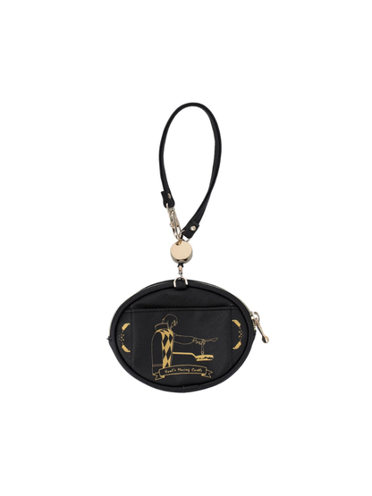 Howl’s Moving Castle Calcifer Coin & Card Case with Retractable Reel