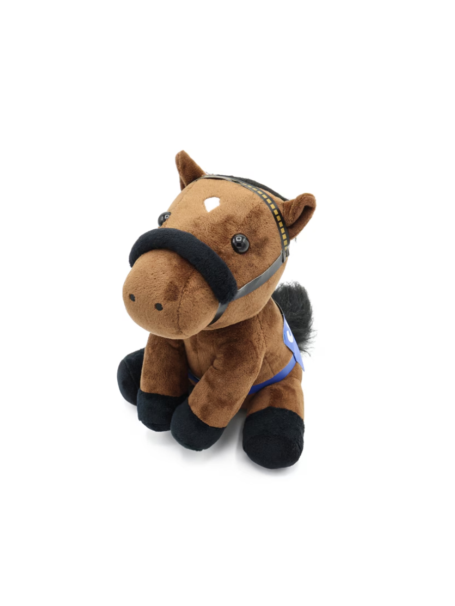 Idol Horse Bellagio Opera 2025 Osaka Hai Plush Toy Sitting Horse Doll M Size