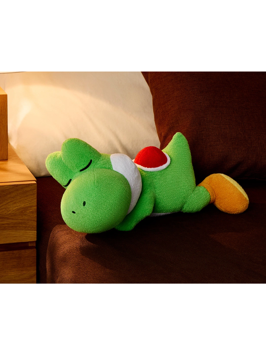 Super Mario Ichiban Kuji Yoshi Last One Prize: Sleeping Yoshi Plush Toy