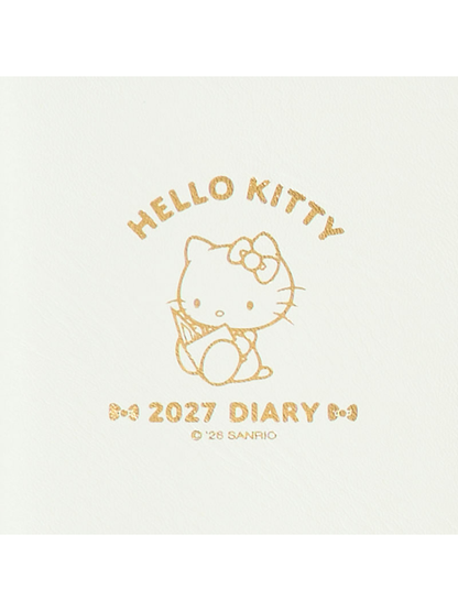 Sanrio Hello Kitty A6 Slim Diary 2027 Weekly Monthly Planner
