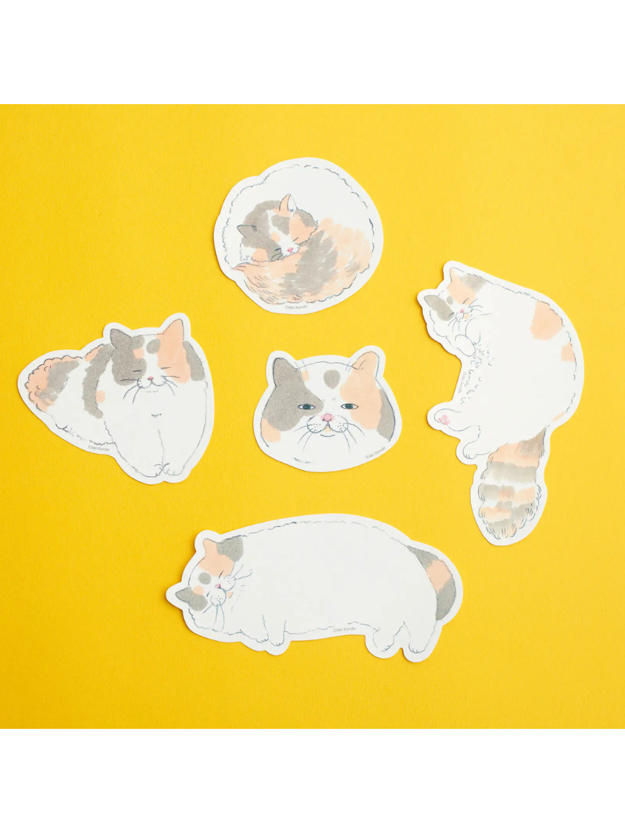 Hobonichi Ohagichan Cat Sticker Set