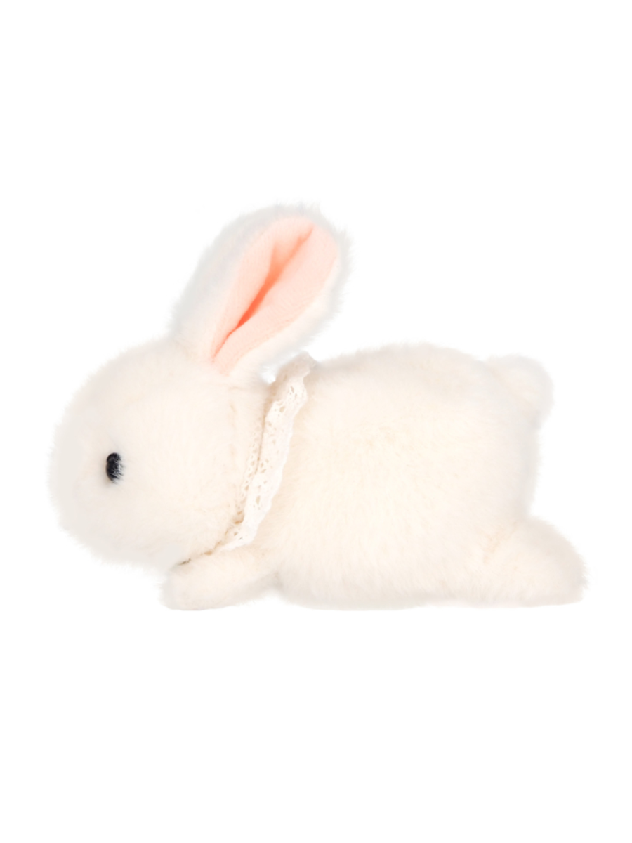Chimoshi Rabbits White Bunny Plush Toy (crawling posture)