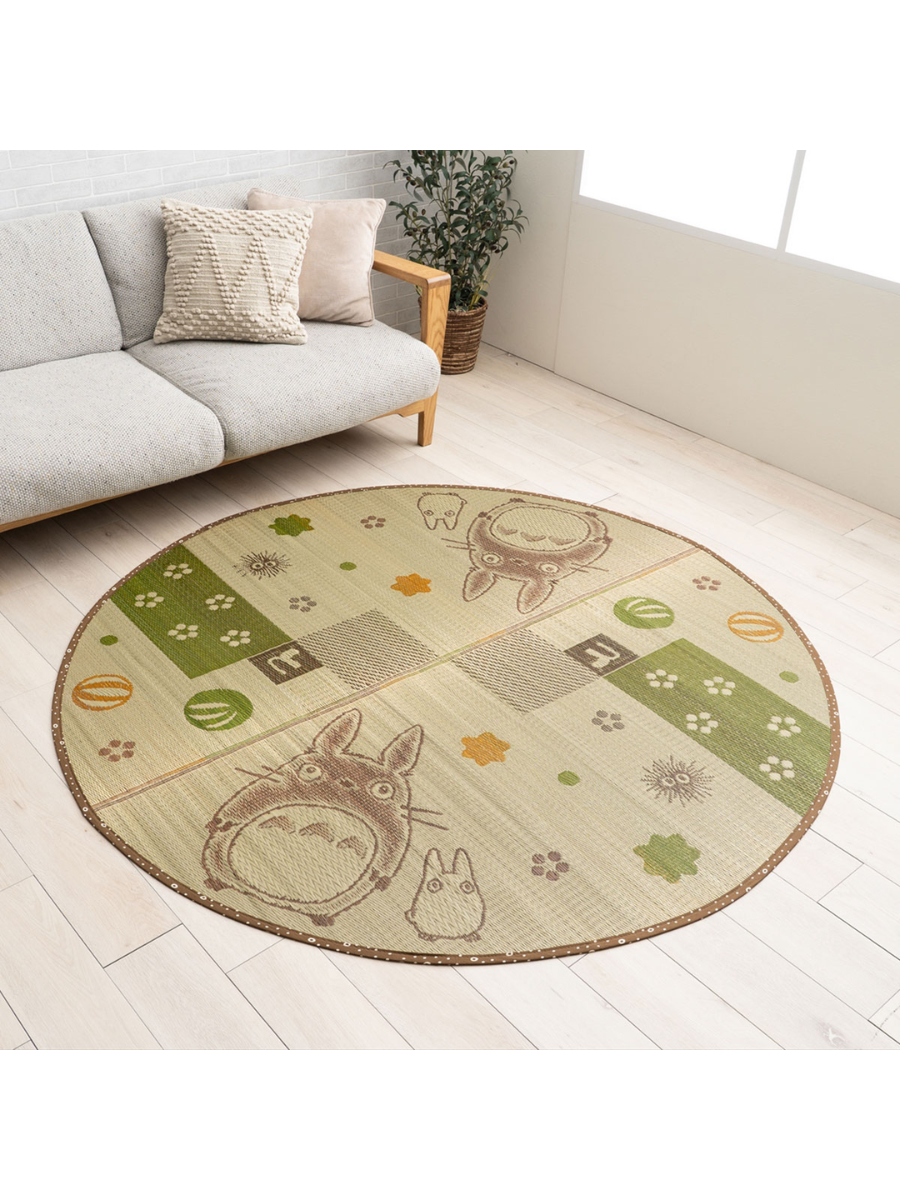 My Neighbor Totoro Igusa Round Rug