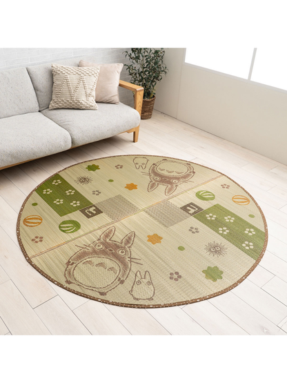 My Neighbor Totoro Igusa Round Rug